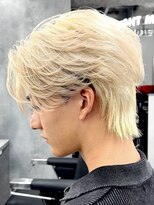 エイトメン 藤沢店(EIGHT MEN)&nbsp;フェザーパーマ/シャドールーツ/抜きっぱなしブロンド/藤沢