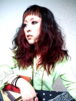 モグヘアー(mog hair) デザインカラーを効かせたワイルドウェーブ★☆★