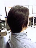 大人カジュアルなレザーカットスタイル