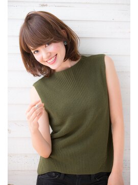 ガーデントウキョウ(GARDEN Tokyo) ノーブルクラシカルロブ風バレイヤージュデジタルパーマショート