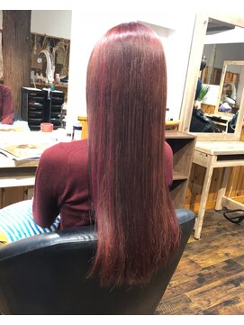 ヘアメイクエイト 丸山店(hair make No.8) 【No.8＊岩切祐樹】ピンクカラー×ケアブリーチ