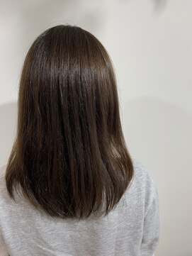 シーン(SCENE) ロングレイヤー/シアベージュ/髪質改善/ワンカール［荒田］