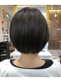 お手入れ簡単☆乾かすだけでまとまるボブ　スタイリスト西田大樹