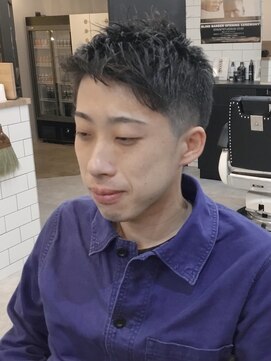 フランクスバーバーリザーブ 人形町店(FRANK’S BARBER RESERVE) ナチュラルアップバンクグラデーション