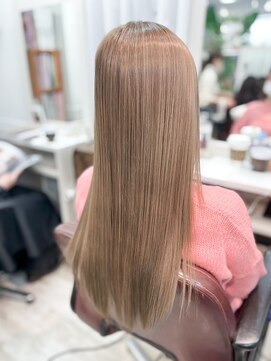 ナチュラルコントロール(Natural Control) 【艶ハイトーンカラー】ミルクティーベージュ