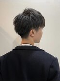 マフラーも似合う「美」シルエットマッシュ