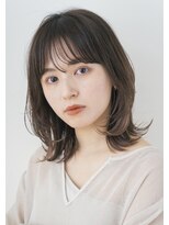 ガーデン タチカワ(garden tachikawa)&nbsp;暗髪×シースルーバング×ニュアンスカラー