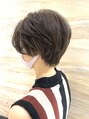 アンアンアヴェダ イオンモール沖縄ライカム店(anan aveda) 柔らかな質感のショートヘア、ショートボブ