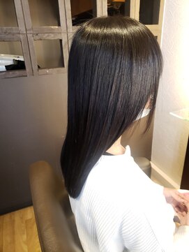 メルジュール(MelJour) メテオカラー/黒髪ロングストレート/暗髪/フェイクブラック