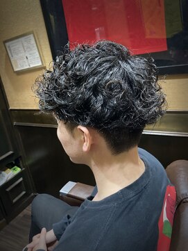 ヒロギンザバーバーショップ 大宮店(HIRO GINZA BARBER SHOP) カーリーパーマ　大宮