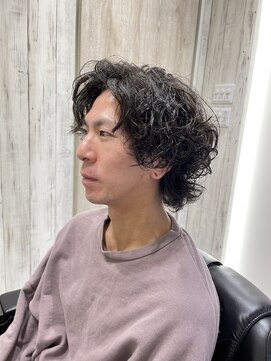 ヨシザワインク バンダイ(YOSHIZAWA Inc. BANDAI) メンズミディアム/ハードスパイラル/スパイラルパーマ