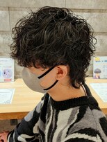 ニアウ 太田店(Niau)&nbsp;ツイストスパイラルパーママッシュメンズパーマ波巻きパーマ