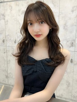 シーシンジュク 新宿南口(Sea shinjuku) 韓国風前髪×レイヤーカット【新宿/前髪/レイヤーカット】