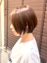 ボタニカル(BOTANICAL)&nbsp;大人ショートボブ丸みボブショコラブラウン