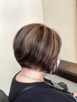 カルマ(CALMA)&nbsp;前下がりボブ×メッシュ