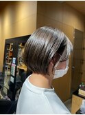 ふんわりカールヘルシースタイルショコラアッシュショート