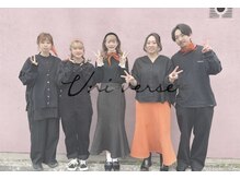 ユニヴァース 篠ノ井店(u ni verse)の雰囲気（チームでお客様の『キレイ』をお手伝いしています◎）