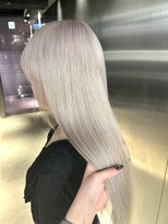 ペレ 栄店(PELE) デザインカラー/レイヤーカット/ウェットヘア/オリーブベージュ