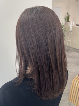 ラベスト バイ セロ 池袋メトロポリタン前(LOVEST by CERO) 乾かしっぱなしレイヤー/ブラウンカラー［池袋駅 髪質改善 ］