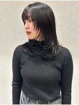 ルル(LuLu by KENJE)&nbsp;レイヤーカット【藤沢/ヘッドスパ/艶髪/オイルカラー】