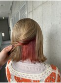 #ガルボ#ハイトーン#エクステ#ブリーチ#プルエクステ#インナー