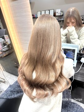 ラピス 大阪アメ村店(Lapis) 【王道中の王道】ミルクティーベージュ