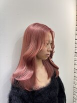 グラス 春吉1号店(glass)&nbsp;ダブルカラー/ピンク/ハイトーン/韓国カラー/暖色系カラー