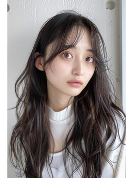 ラナ 新宿(lana) ロング/ダークトーン/シースルー/レイヤー/【lana hair新宿】