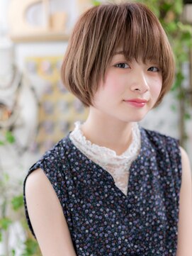 カバーヘア ブリス 北浦和(COVER HAIR bliss) 斜めバング前下がりマッシュボブショートh4北浦和20代30代40代!