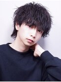 無造作ショートウルフ