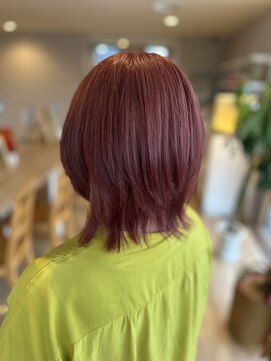 リーク(LEEK) “髪質改善メテオカラー”