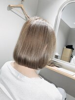 ぷう&nbsp;40代50代60代◎大人ボブスタイル　袋町／白髪染め／カット