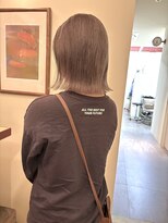 ヒントステーション(HINTSTATION)&nbsp;〈浅草 半個室〉ハイブリーチ/ホワイトグレージュ