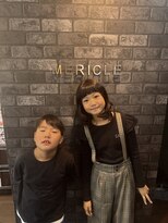 メリクル&nbsp;前髪ぱっつんキッズカット