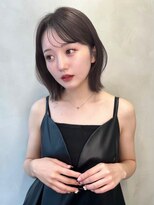 グロー 大宮(GLROW) ♭大宮/レイヤーカット/チョコレートブラウン/ボブカット/