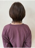 透明感ブラウンで楽しむナチュラルウルフ