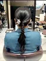 ラボー ノースプラザ店(LA'BO)&nbsp;タイト編みおろしヘア