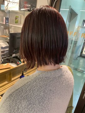 コワファーストナガサキシャンプーボーイ(COIFF1RST NAGASAKI SHAMPOO BOY) 今っぽくて可愛い10代20代ショートボブ/長崎