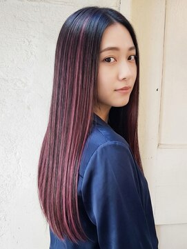 エノア 東京(ENORE) アンブレラカラー/ブリーチ/ダブルカラー/ロング