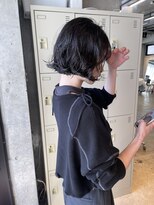 エインアンリー 明治神宮前(AIN.ANLY.)&nbsp;ボブパーマ、ショートパーマ、パーマゆるめ、ニュアンスパーマ