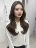 【加藤限定クーポン】カット+透明感カラー+最高級Aujua4stepトリートメント