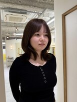 ニール シトロン 名古屋 伏見 丸の内(NEELU citron) 【NEELU_hachi】チョコブラウン×ミディアムレイヤー