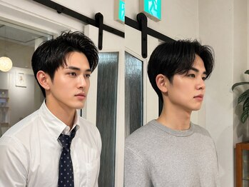 ハクオム 大須(HaKU Homme)の写真/【上前津1分】《髪質の変化に寄り添う》清潔感溢れるビジネスヘアと大人メンズの本格頭皮ケアで印象UP◎