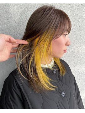 ブロンド 町田(BLONDE) インナー/ハッシュカット/クラゲカット/A54