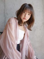 ラフィス ヘアー シーン 調布店(La fith hair scene) 【La fith】くびれミディ×ショコラアッシュ