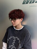ウーズ ハラジュク(Ooze.HARAJUKU)&nbsp;ハッシュカットグレージュデザインカラーツートーンカラー原宿