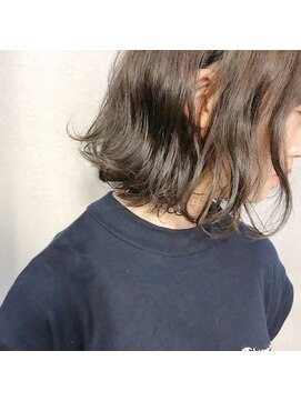 ミント(mint) 赤み抑えたグレージュボブ♪