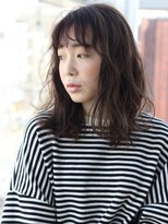 ゼンコー キチジョウジ シェール(ZENKO KICHIJOJI chere) 眉上バング×ゆるふわウェーブ