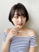 アイティーバイアルバム 松戸店(IT by ALBUM)&nbsp;ナチュラルショート_マッシュショートカーキグレージュ_8543