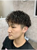 【戸田公園5分/メンズバーバー】王道ツイストスパイラルパーマ
